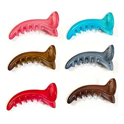 DN ENTERPRISES Women Set of 6 Banana Clip-3