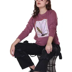 A & Y Women Printed Sweatshirt-image-91