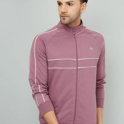 YHA Men Striped Fleece Lightweight Running Quilted Jacket-picture-34