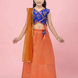 BAESD Girls Ready to Wear Lehenga & Blouse With Dupatta-47