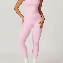 Alamode By Akanksha Pink Eliza Premium Activewear Set-picture-52