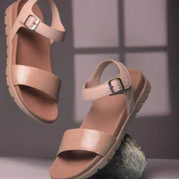 Scholl Women Open Toe Flats-image-89