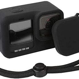 ceuta Soft & Flexible Silicone Case Cover for GoPro Hero 12 / 11 / 10 / 9 Action Camera (Black) image 3