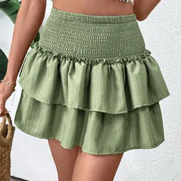 StyleCast x Revolte Women Flared Mini Skirt-image-91