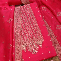 Soch Woven Design Unstitched Dress Material-image-51