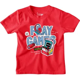 BonOrganik Boys Printed Pockets T-shirt-50