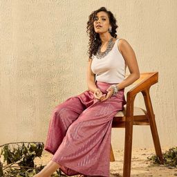 InWeave Women Flared Cropped Palazzos-image-25