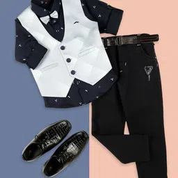 YK Infant Boys 3-Pcs Printed Suits-image-43