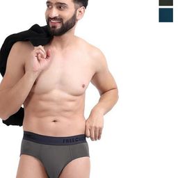 FREECULTR  Men Pack Of 3 Mid-Rise Basic Briefs FC-XT-B-SG-MB-SEG_S-picture-56
