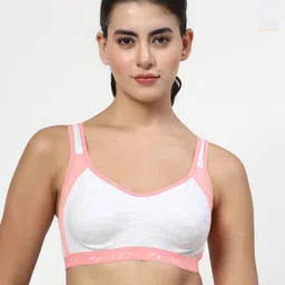 LILY Pack of 2 Full Coverage Non Padded Seamless Sports Bra-41