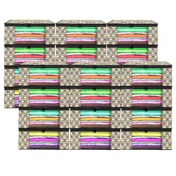 Kuber Industries Coffee Brown Set of 6 Regular Drawer Organiser Organisers-14
