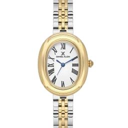Daniel Klein Women Mother of Pearl Dial & SS Bracelet Style Straps Analogue Watch-image-95