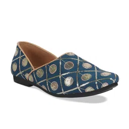 FAUSTO Men Printed Mojaris-image-66