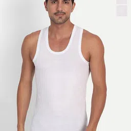 CAVENDERS Pack Of 3 Scoop Neck Pure Cotton Basic Vests - C29=-SWIFT---3---85-image-96