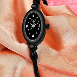 WHITE BIRD Women Brass Round Dial Analogue Watch W.Kadu Full Black-picture-33
