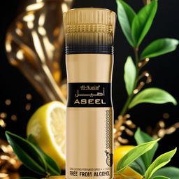 Al-Nuaim Set Of 3 Chocolate Musk-Aseel & Open Black Alcohol Free Deodorant- 200 ml Each-picture-11