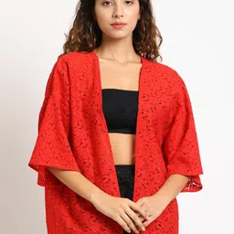 Moonaa Fashion Women Shrug-58