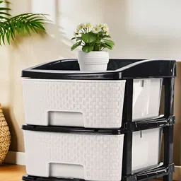 Myntra Elegant Homes 2Layer MultiPurpose Plastic Drawer Storage Organiser-48