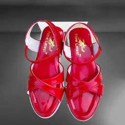 BAESD Girls Ethnic Open Toe Flats-35