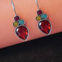 Niscka Contemporary Studs Earrings-image-92
