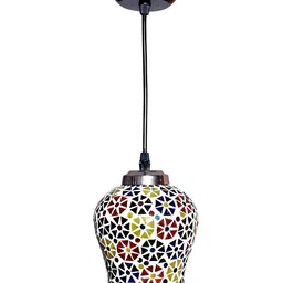 KINIS Multicoloured Glass Quirky Ceiling Lamp image 5