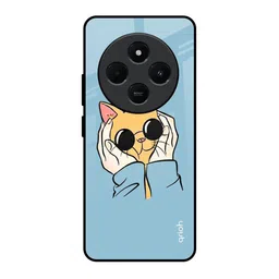 QRIOH Adorable Cute Kitty Printed Redmi 14C 5G Impact Resistant Back Case-picture-30