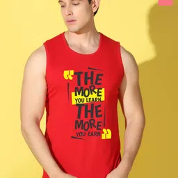 WOOSTRO 2-Pc Printed Odour-Free Cotton Innerwear Vests VWS26(MORE RED)(MORE PEACH)-image-88