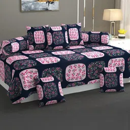 HIYANSHI HOME FURNISHING Cotton 8-Piece Diwan Set-picture-9