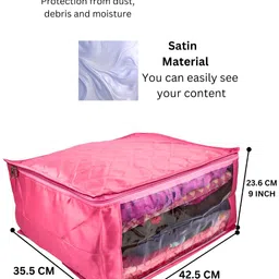 Ajabh Pink Set of 4 Regular Multi-Utility Organisers image 3