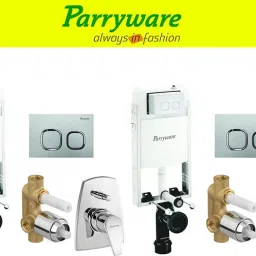 Half Frame Concealed Cistern, with divater body upper edge set of 2 pic 222 Dual Flush Tank-17