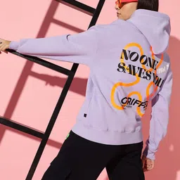 GRIFFEL Women Printed Sweatshirt-image-8