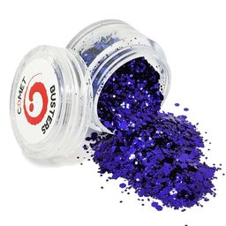 Comet Busters Chunky Glitter Shimmer Body & Eyeshadow - 5g - Blue- 01-14