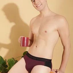 Force NXT Men Low-Rise Basic Briefs MNFS-12-COL5-PO1 image 3