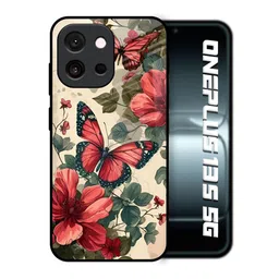 QRIOH Floral Printed OnePlus 13s 5G Back Case Mobile Accessories-picture-43