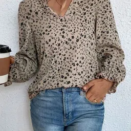Stylecast X Slyck Floral Print Ruffles Top-picture-50