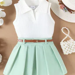 LULU & SKY Girls Top with Skirt-image-99