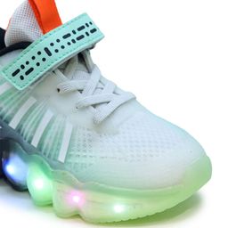 ABROS Boys Mesh Running Non-Marking Shoes image 2
