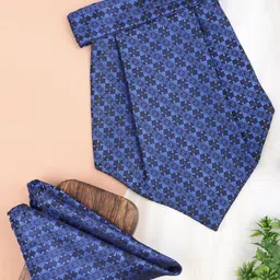 Alvaro Castagnino Men Printed Cravat & Pocket Square-image-83