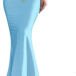 BuyOnn Slim Saree Shapewear Petticoat Firozi Lycra Blend Petticoat-image-60