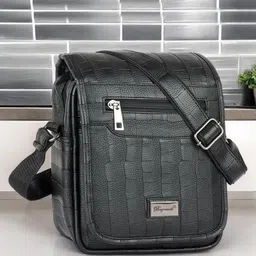 bagneeds Unisex Textured Messenger Bag-picture-11
