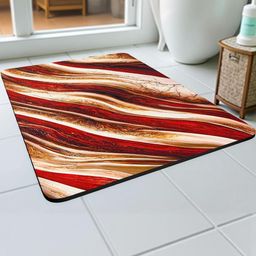 IVAZA Anti Skid Super Absorbent Bath Mat-image-84