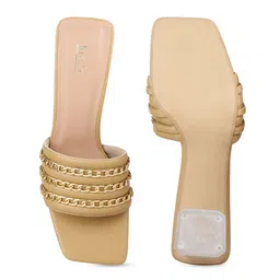 Inc 5 Embellished Party Block Sandals with Laser Cuts image 5
