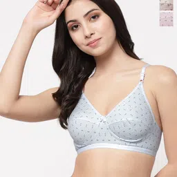 Docare Women Floral Printed Full Coverage Bra-image-21