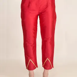 Frolic Rolic Women Comfort Slim Fit Easy Wash Trousers-image-54