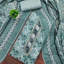Panzora Printed Unstitched Dress Material-picture-42