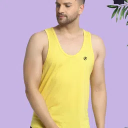 Friskers pack of 2 Cotton Anti-Bacterial Men Innerwear Vest C-06-17-image-97