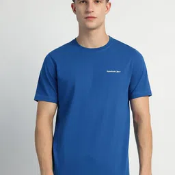 Reebok Men Solid Round Neck Pure Cotton T-shirt-picture-21