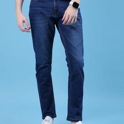 V-Mart Men Regular Fit Mid-Rise Light Fade Stretchable Jeans-picture-22
