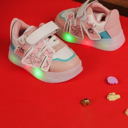 FEETWELL SHOES Girls Colourblocked Sneakers-picture-23