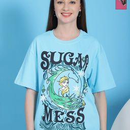Dreambe Women Typography 2 Wonder Woman Printed Applique T-shirt-picture-25